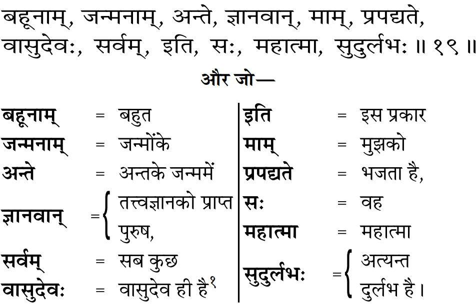 Gita 7.19