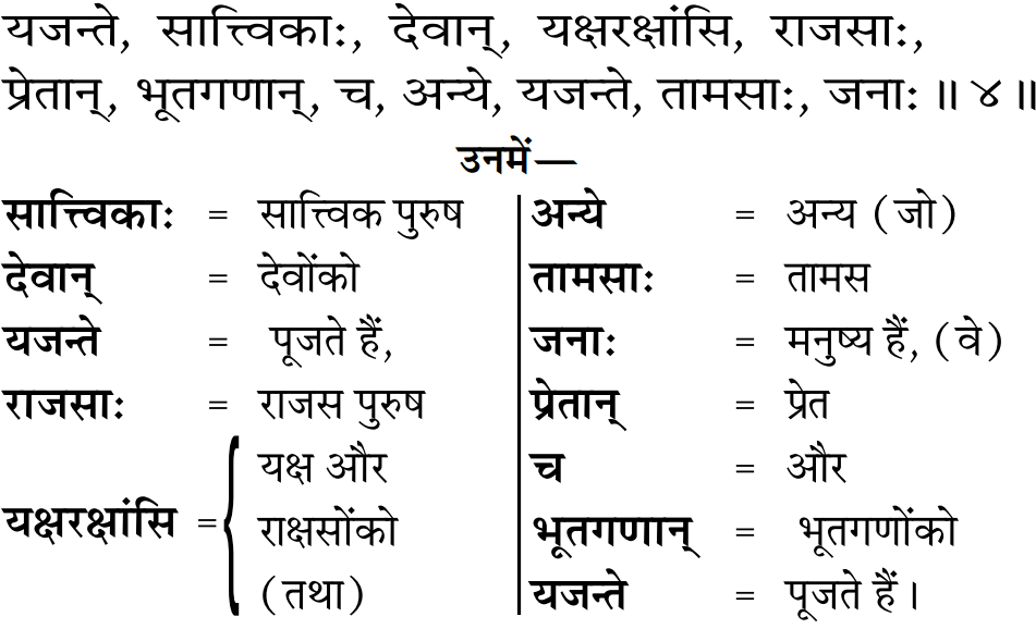 Gita 17.4